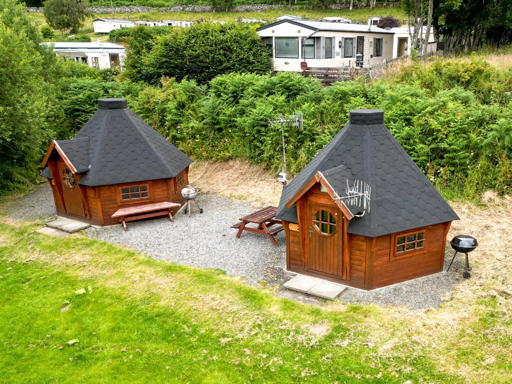 Cruachan Caravan And Camping Farm Killin Exteriör bild